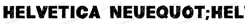 Helvetica Neuequot;Helv字体转换